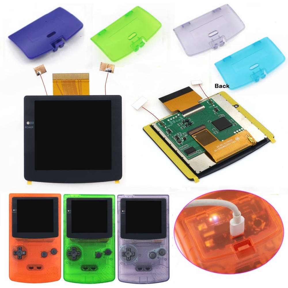 Retro Gaming Kit - Écran LCD laminé rechargeable de 2,8