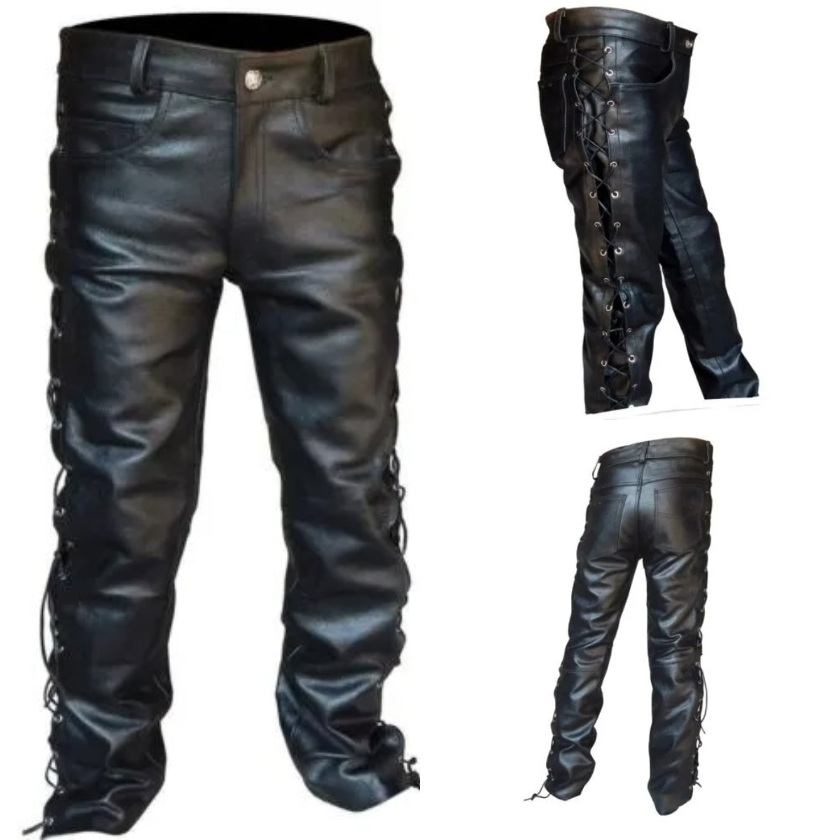 Retro Gaming Kit - Pantalon Médiéval Homme Gothique Long Grande