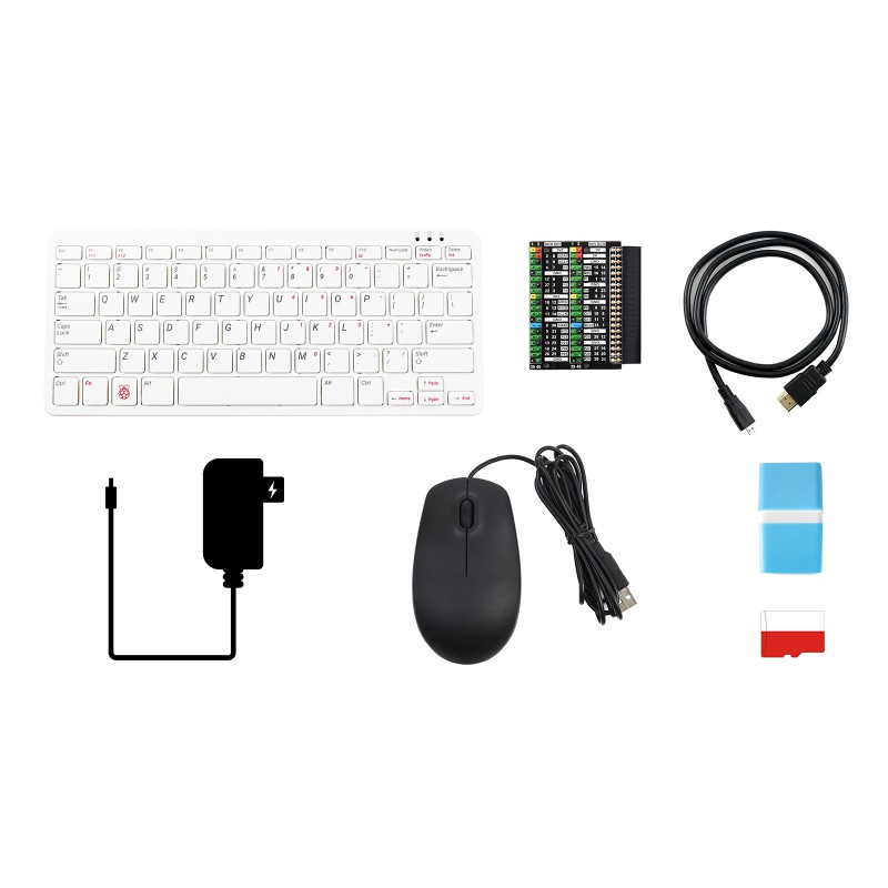 Retro Gaming Raspberry Pi 4 - Clavier PC tout-en-un Raspberry Pi 400,