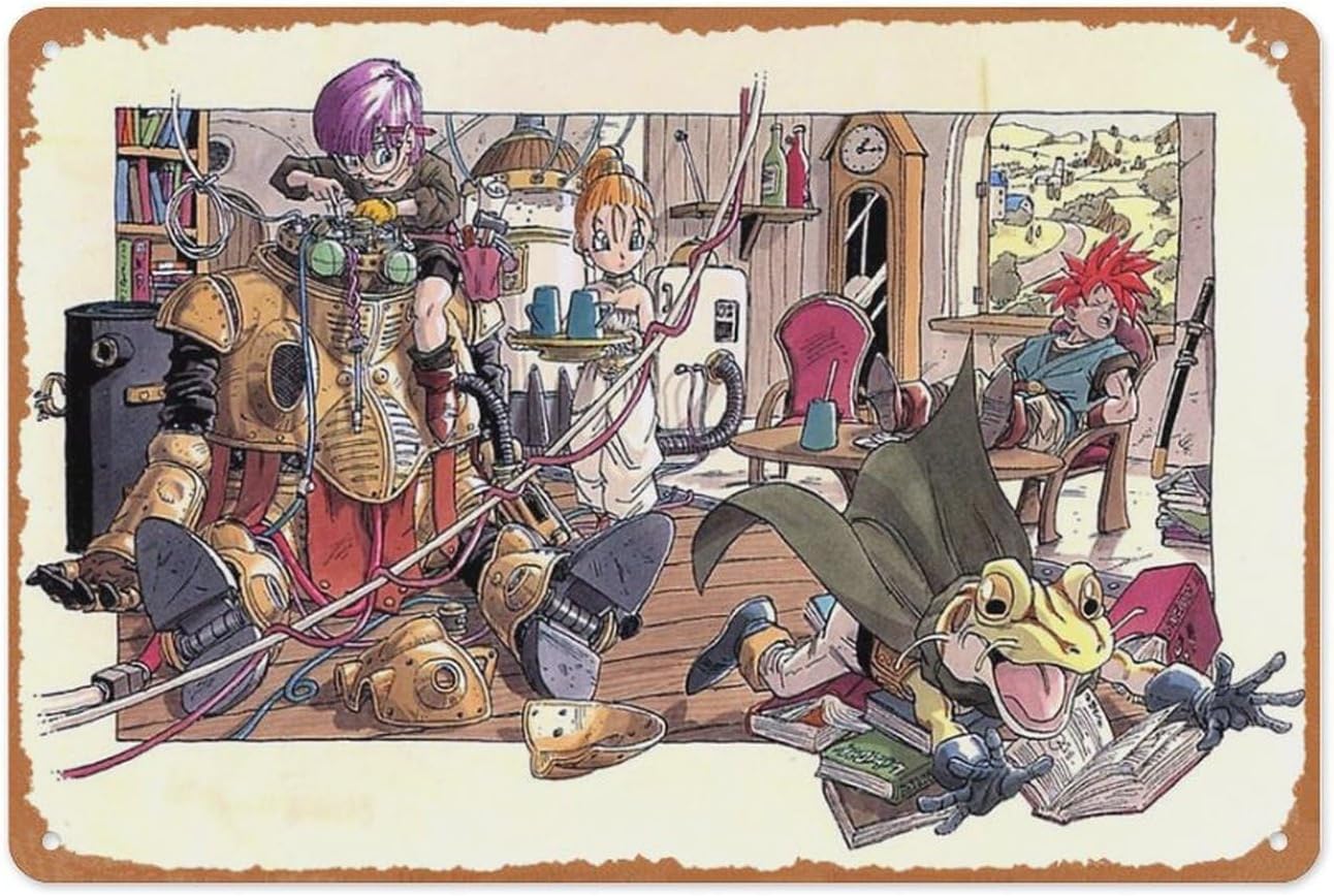 Retro Gaming Handheld - Panneau métallique de jeu rétro, Art