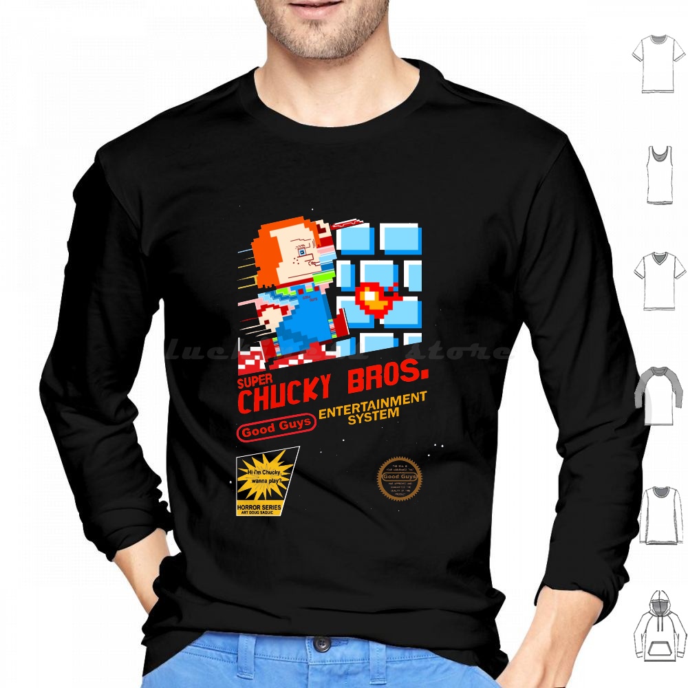 Retro Gaming Guy - Sweat à capuche Super Chucky 1