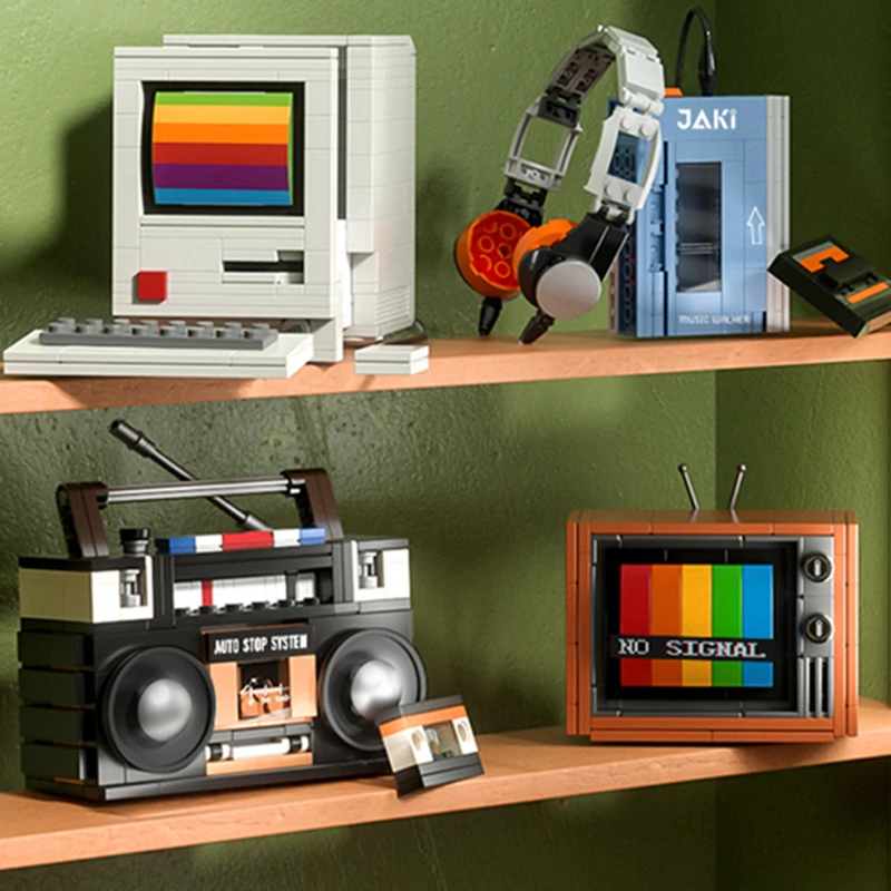 Retro Gaming Cabinet - Bricolage rétro appareils électriques meubles TV