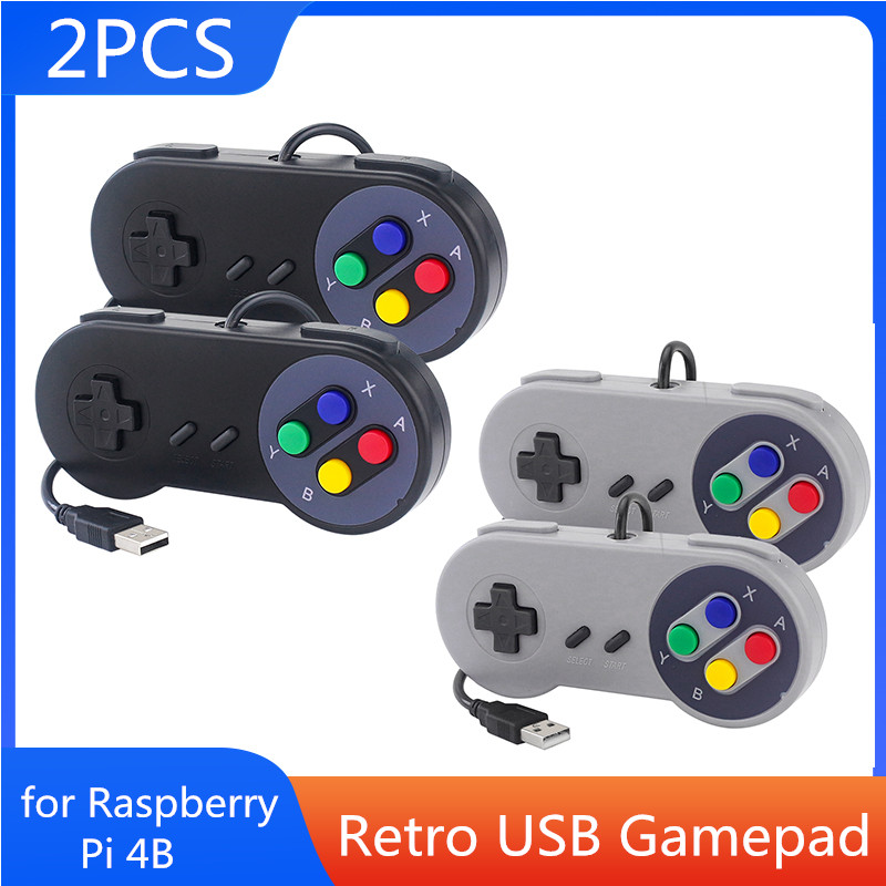 Manette de jeu USB rétro, 2 pi - Retro Gaming Raspberry Pi 4 avis et prix