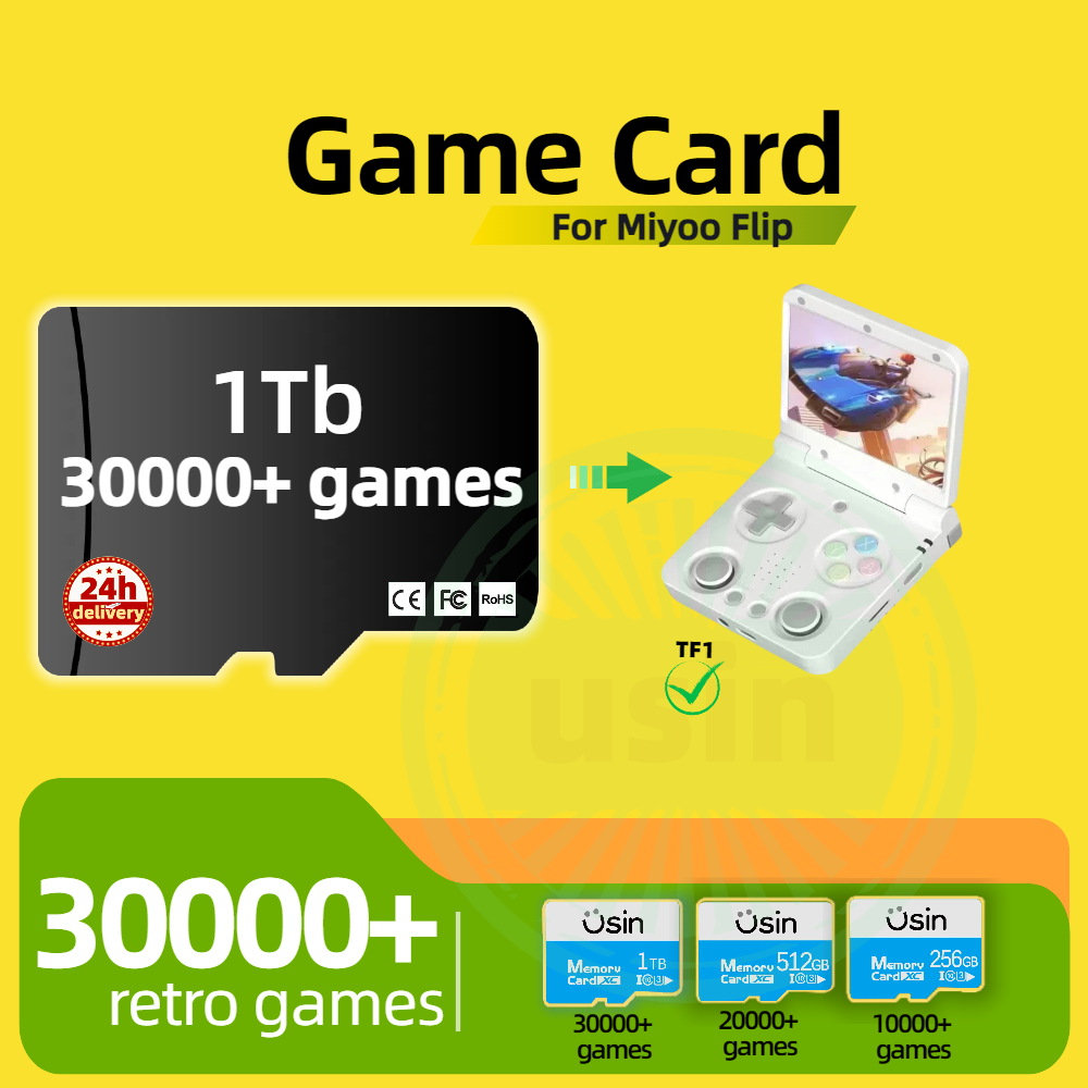 Carte de jeu pour Miyoo Flip 3 - Retro Gaming Kit avis et prix