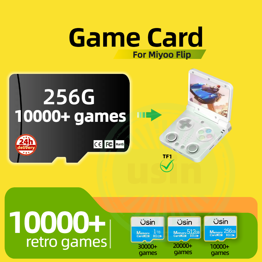 Carte de jeu pour Miyoo Flip 3 - Retro Gaming Kit avis et prix